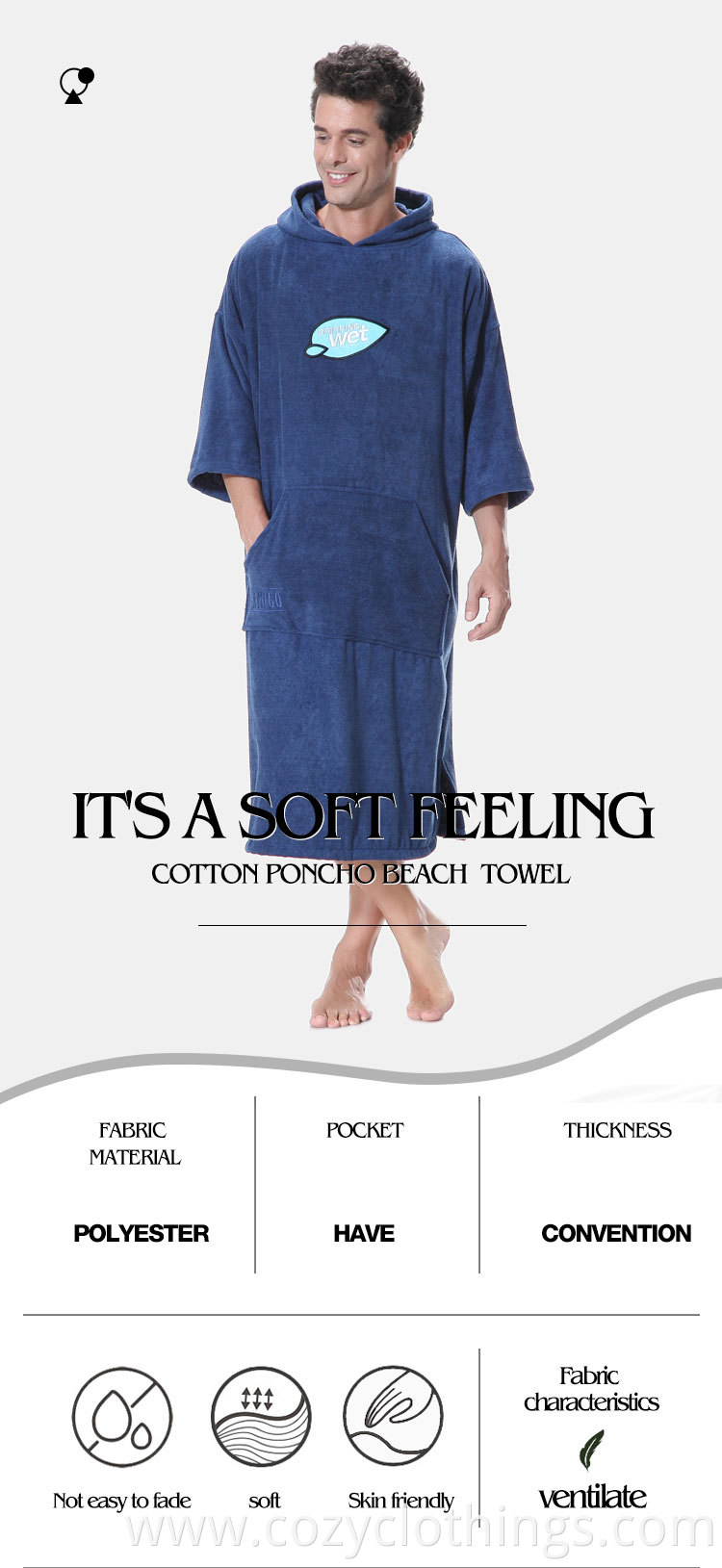 Microfiber Poncho towel